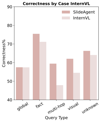 InternVL Performance by Query Type